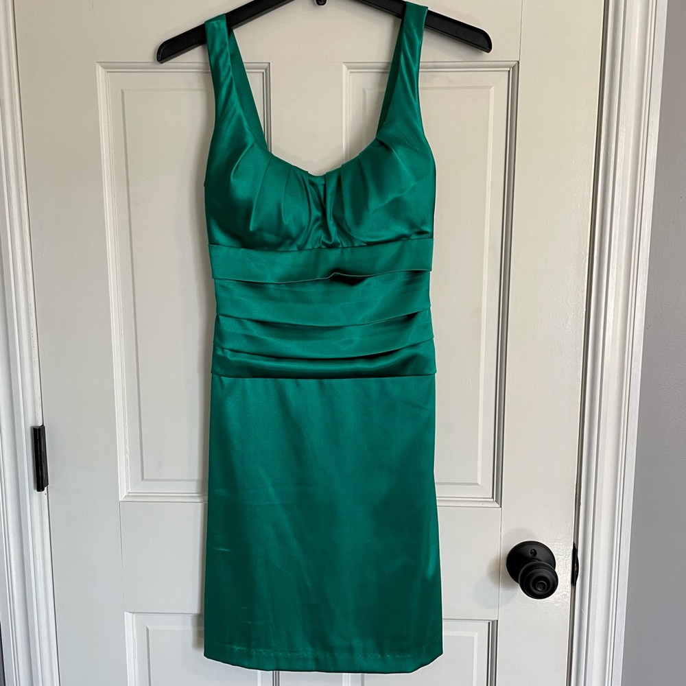 Green Party Dress